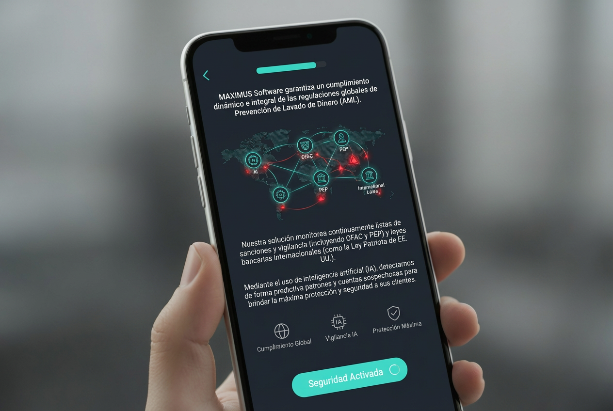 Firefly_Gemini Flash_crea una imagen que tenga como referencia el texto -MAXIMUS Software garantiza un cum 828149