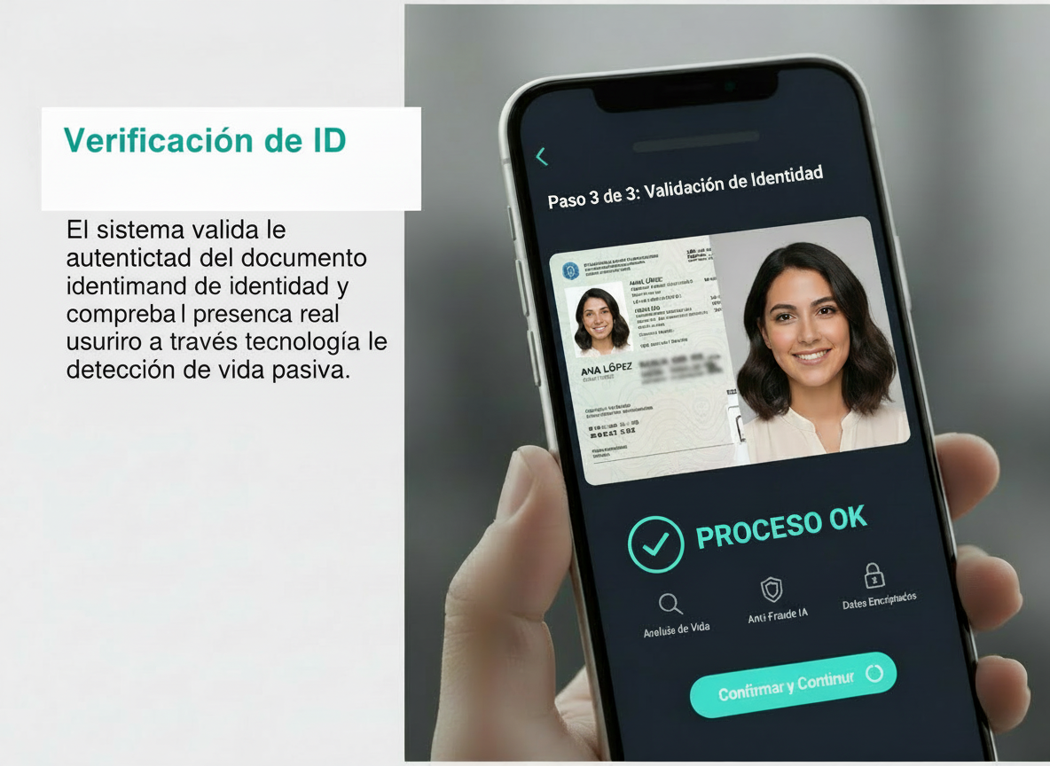 Firefly_Gemini Flash_reemplaza el texto de la foto adjunta por este otro- Verificación de ID El sistema va 711517